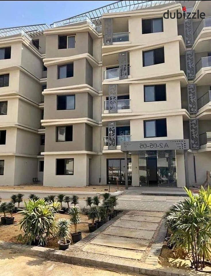 Fully finished apartment, immediate receipt, with only 10% down payment, in the most prestigious compound in October, compound Badya Palm Hills 0