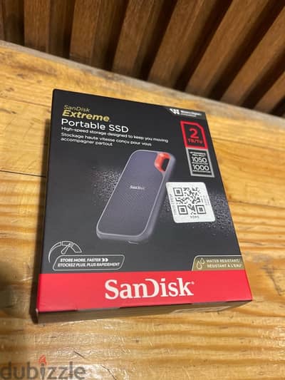 sandisk portable ssd 2tb 1050 mb/s usb 3.2 gen2