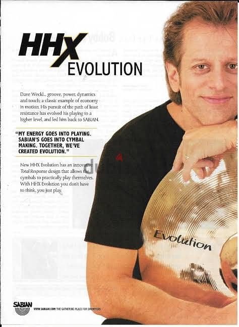 Sabian HHX hi hat evaluation signature Dave weckl drums  نحاس درامز 3