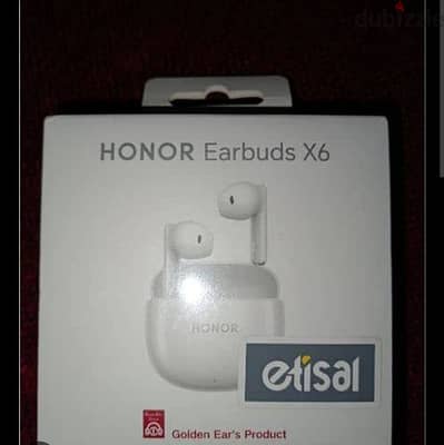 honor earbuds x6  new . . . سماعه هونر x6 جديده  متبرشمه