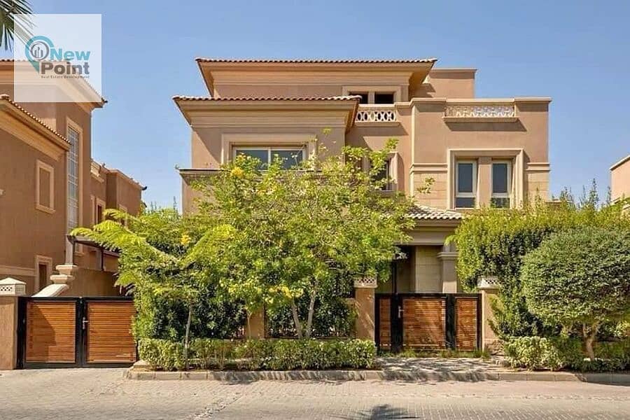 Independent villa for sale in Stone Park Direct, on the ring road, directly next to Mercedes agencies, Stone Park New Cairo 0