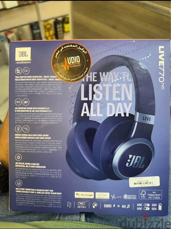 headphone jbl live 770 nc 1