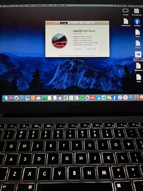 MacBook air 2011 3