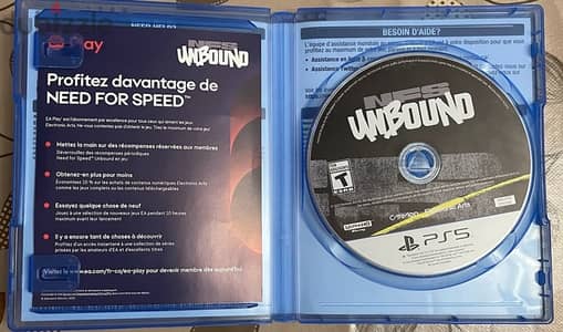 NFS Unbound PS5 & UnCharted PS4 & FIFA 22 PS4