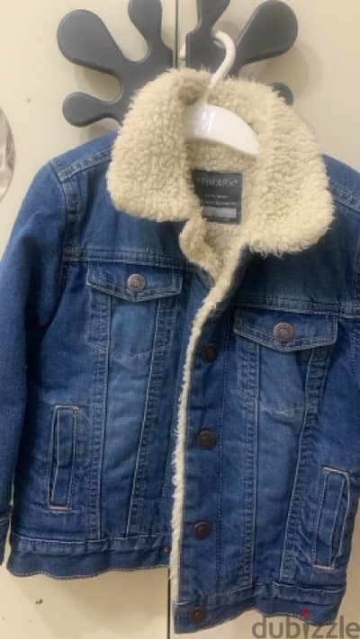 primark fur denim jacket