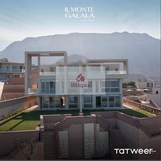 Town House sea view fully finished delivered on 2025 in Galala city el Sokhna road project Ilmonti Galala by Tatweer Misr 0