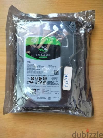 Seagate HDD Internal 1 terabytes new and sealed