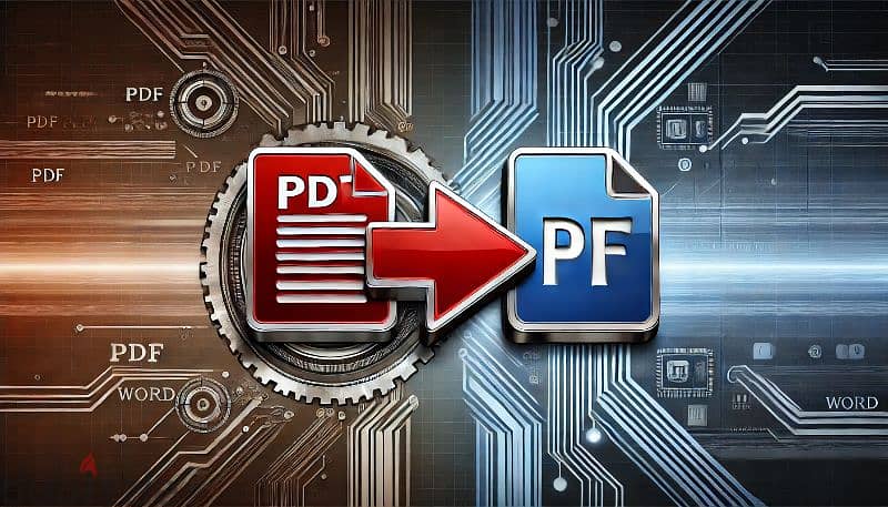 تحويل و تفريغ ملفات PDF الي Word قابل للتحرير بسرعة و دقة و احترافية 1