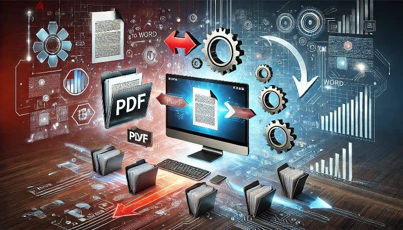 تحويل و تفريغ ملفات PDF الي Word قابل للتحرير بسرعة و دقة و احترافية 2