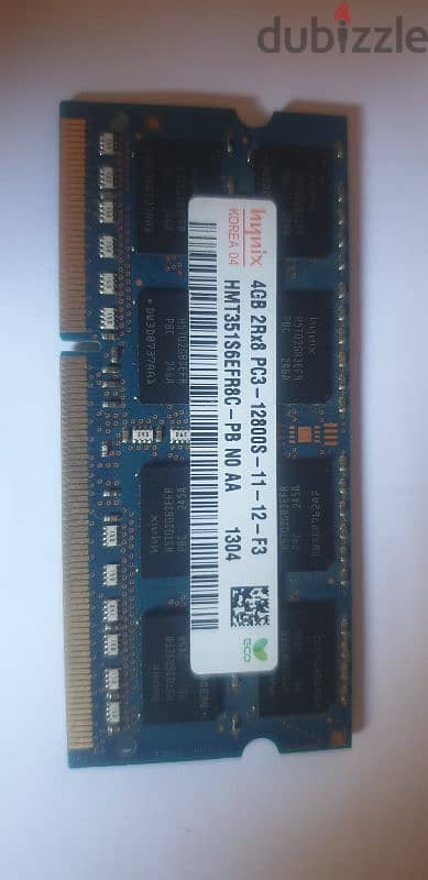 6 giga ram ddr3 for labtop