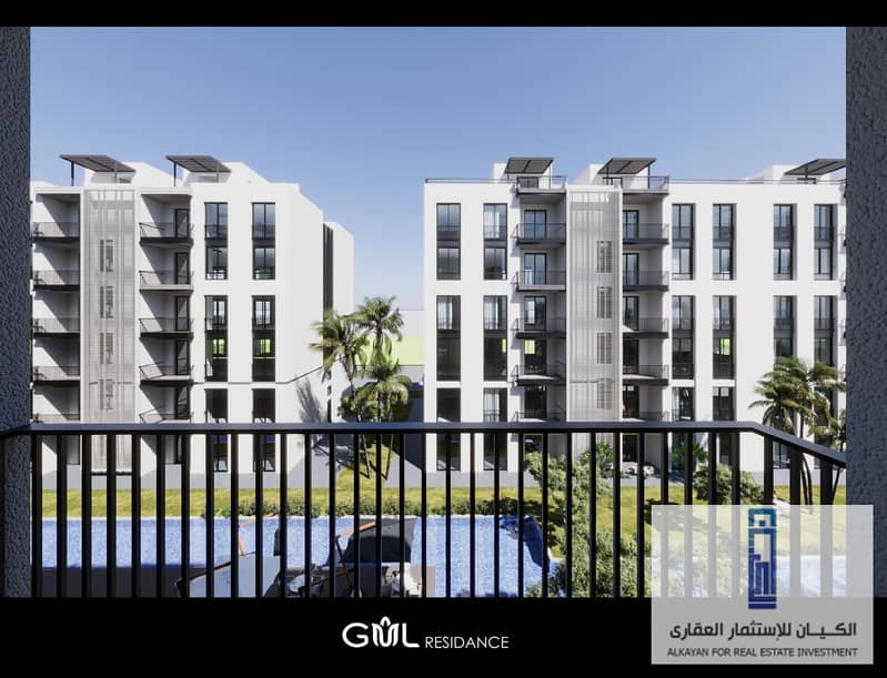 (40% discount - 155m apartment for sale) in Joule Residence Compound, October Gardens 0