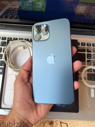 i phone 12 pro max 128g Zero بكل حاجته