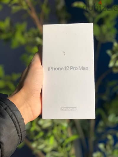 عرض خاص على Iphone12pro max _ 256GB بضمان سنه محلى