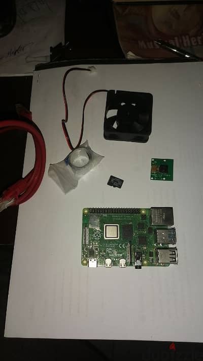 Raspberry Pi 4 model B (4GB) with Raspberry camera