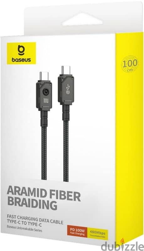 Baseus Cable- Unbreakable Series(100W) 3