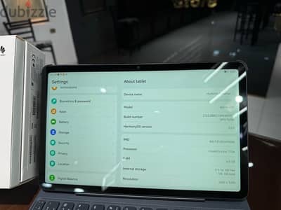 Huawei MatePad 10.4 128G 4G Ram كالجديد تماما بالكيبورد والفاتوره