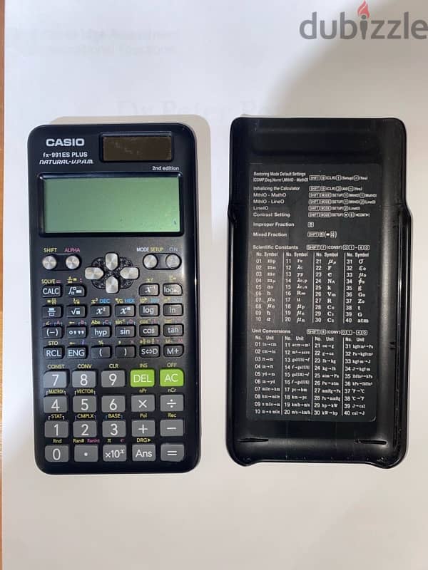 Calculator-CASIO (fx)991 2nd Edition ES-PLUS 0