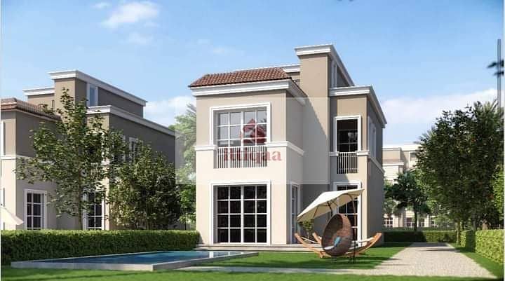 Big villa 248m garden 63m with lowest price with down payment 5% in madinet masr (The butterfly compound ) 0