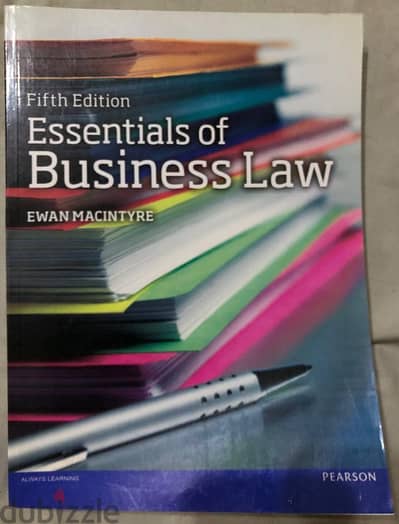 Essentials of Business Law - 5e - Pearson