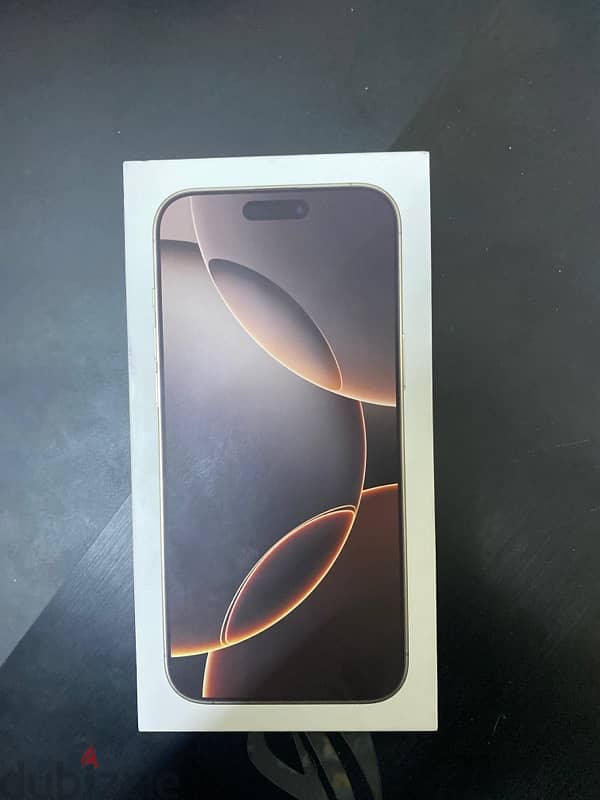 iphone16 pro max new (2sim) desert titanium 0