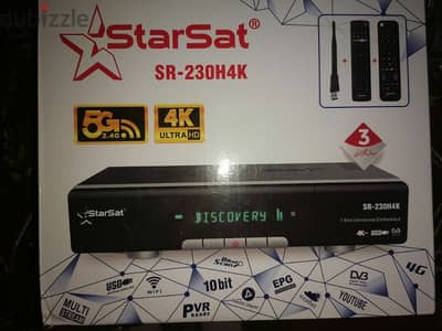 اقوة الرسيفر معالج عالي 2661 استار سات 4k230