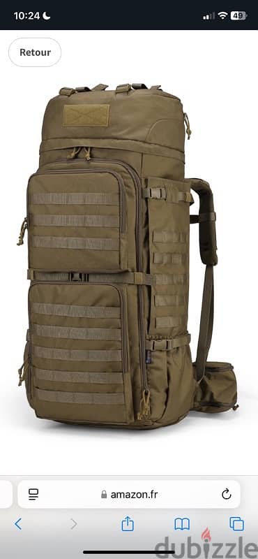 Original Mardingtop camping/hiking bag- 75 L