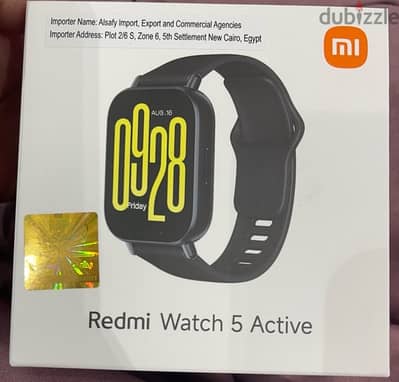 redmi active 5 watch جديدة بالكرتونة لم تستعمل