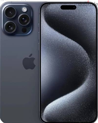 iphone 15 pro max 256 GB Blue titanium new متبرشم