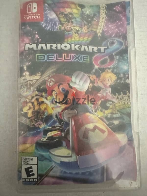 Mario Kart 8 Deluxe physical game with cover 0