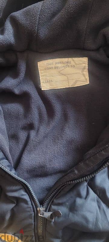 mothercare fleece jacket 7/8 1