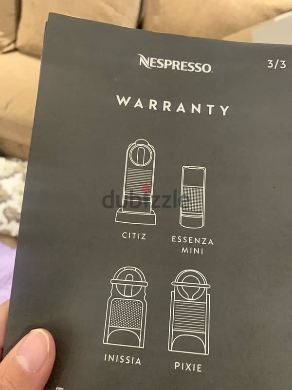 Nespresso coffee machine - Essenza mini ماكينه سبريسو (نيسبريسو) 10