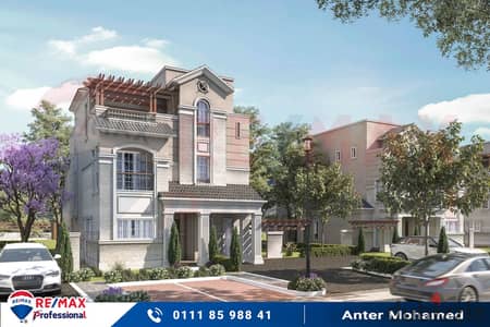 Receive your villa with full finishing in Marouj Compound in the heart of Smouha