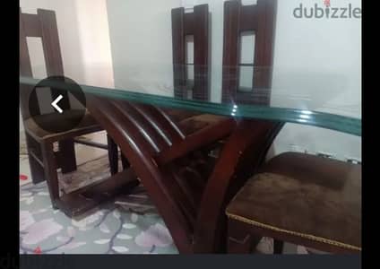 dining table with 6 chairs