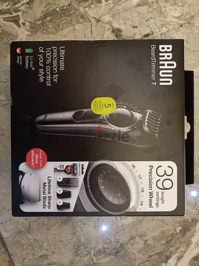 BRAUN Beard trimmer 7