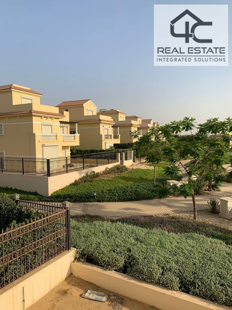 For sale, Standalone villa, view, landscape, 328 square meters, Ready to move , 4 rooms, less than the market price, in a very special location in Hyd 0