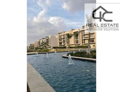 Apartment 196m with air conditioning with lowest price in the market ready to move with the best view in Al Marasem Compound