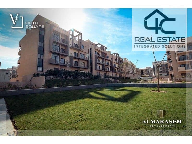 Apartment 245 m 4-bedroom the lowest price offered in the market double view and view landscape bahry in Al Marasem 0