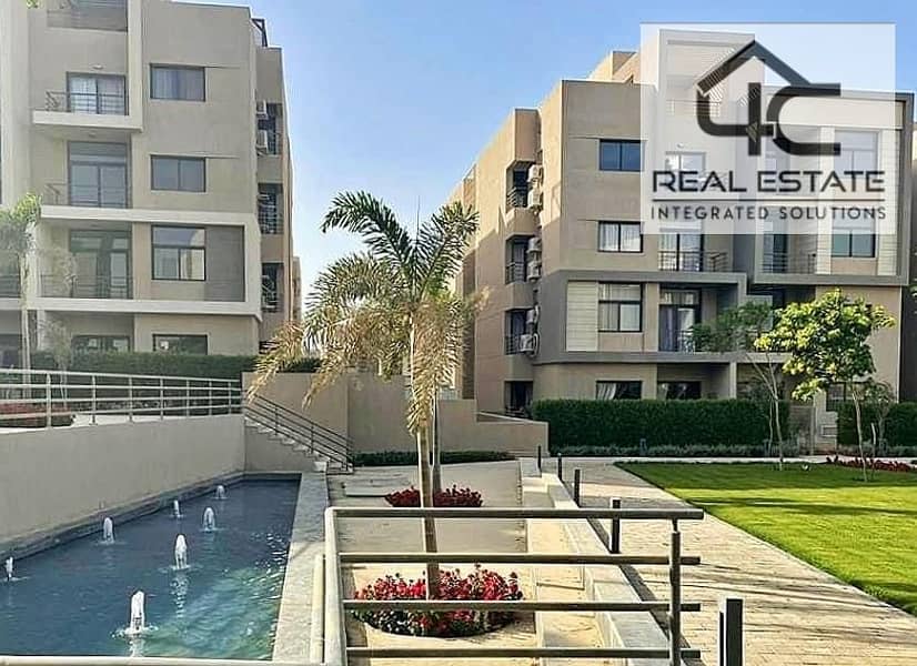 Apartment  136M 2 bedrooms  view club houe under market price in the best location in the Fifth Settlement in Al Marasem project 0