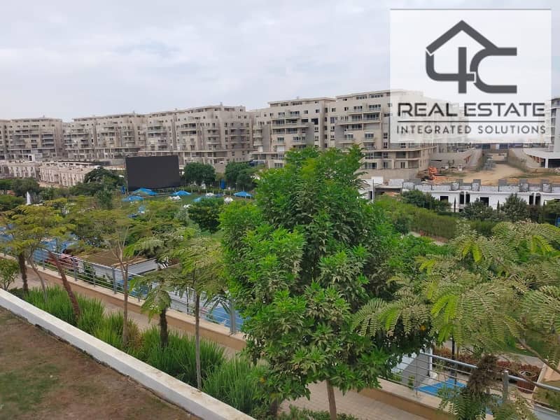 For sale apartment 180m 3 bedrooms corner finished double view directly on Central Park lowest down payment ready to move in Mountain View icity 0