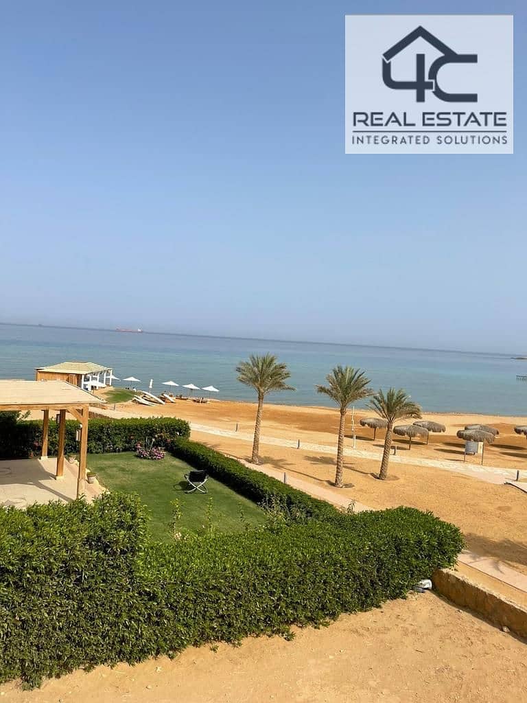 Standalone Villa 260m With Land Area 376m First Row On The Sea ready to move In Mountain View Ain Sokhna 0