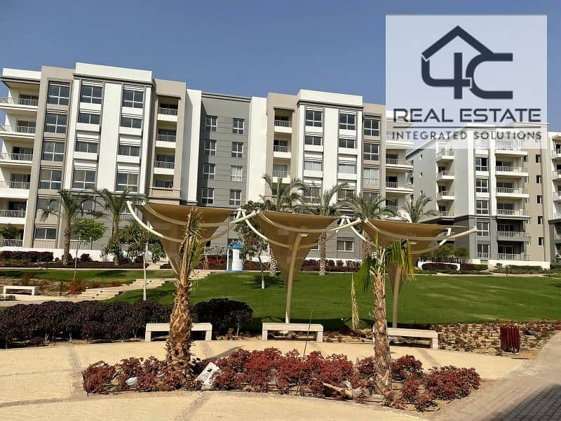 Apartment 191m for sale view landscape and swimming pool with the lowest down payment and price in Hyde Park Resident Compound in Fifth Settlements 0