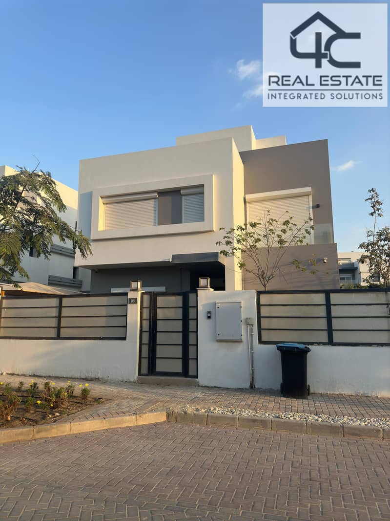 Standalone villa with a land area of 450m modern for sale at the lowest price Ready to move View Landscape in Hyde Park Fifth Settlement 0