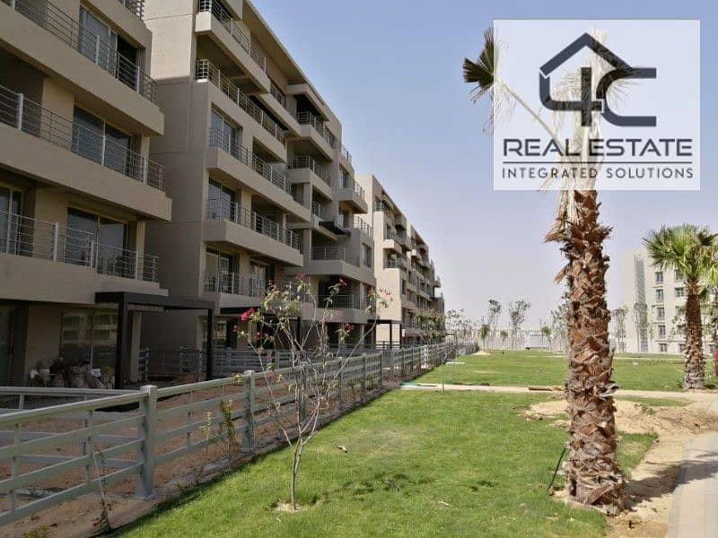 Ready to move a fully finished apartment corner 3 bedrooms open view for sale in Palm Hills New Cairo 0