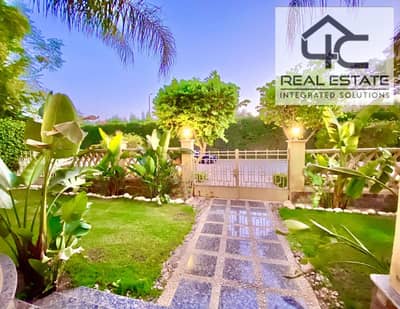 Stand alone  400 m  with large garden allows for a swimming pool with the special finishing for sale in the Hayat Residence Compound