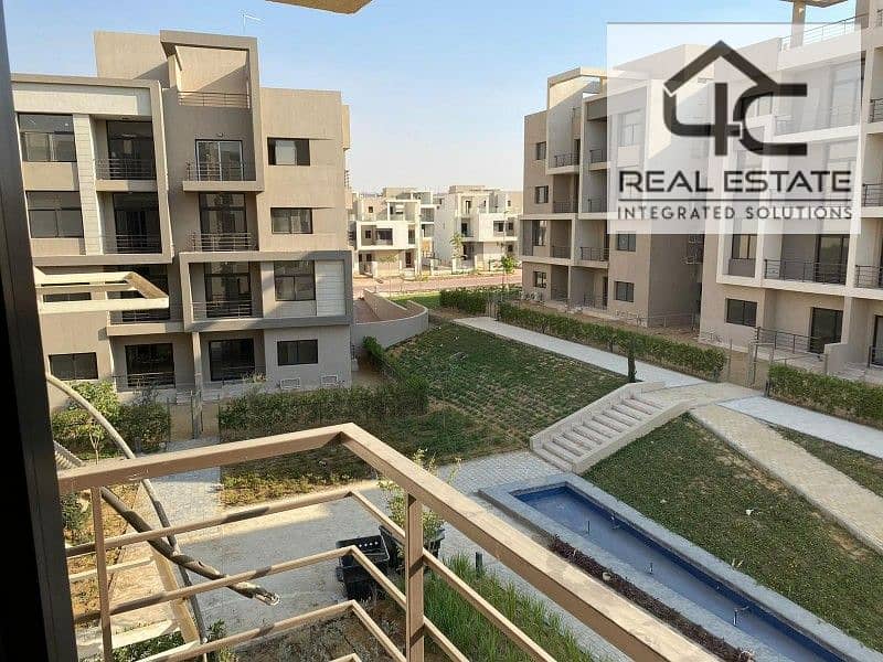 View Landscape apartment 180 m typical floor Fully finished with Ace's with down payment 3,7 for sale in Fifth Square Including maintenance and garage 0