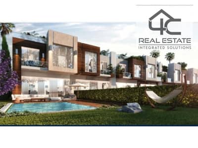 Twin house 376m for Sale prime location view landscape under market price in Azzar2 Compound