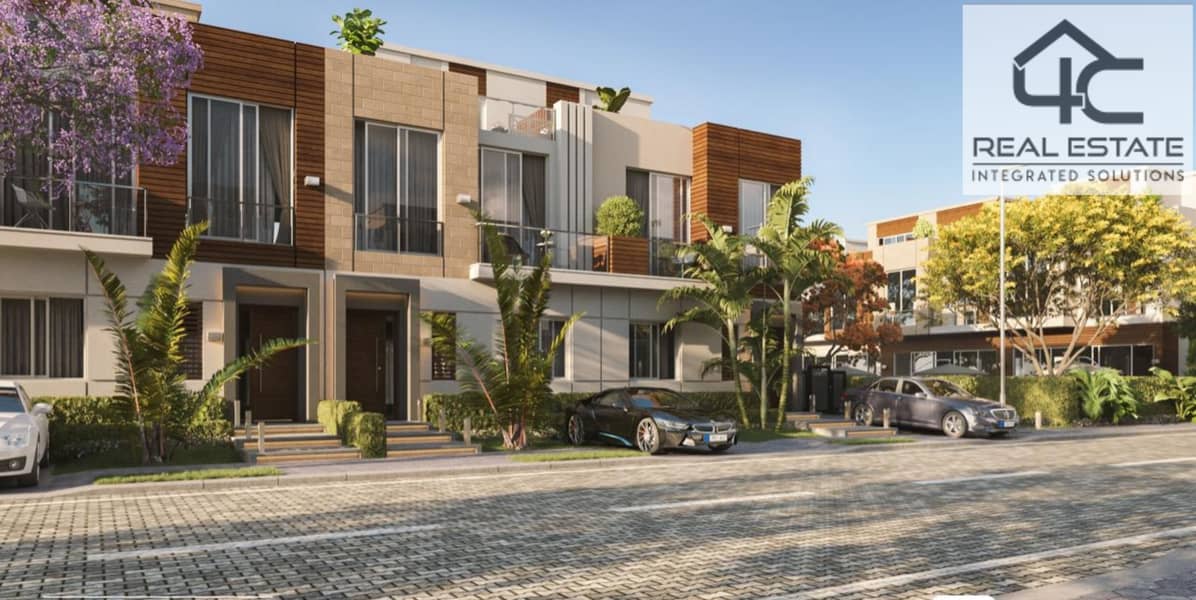 Townhouse middle ready to move view land scape with lowest price in the market in Azzar 2 0