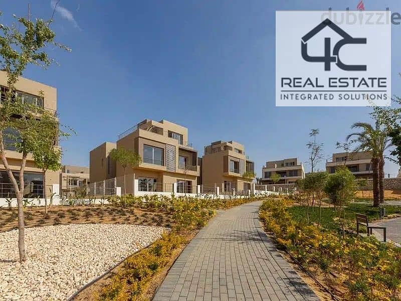 for sale villa 311m in palm hills new cairo ready to move special view with installment under market price 0