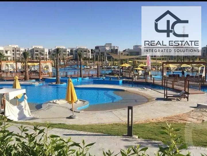 chalet 115 m at lowest price for sale in amwaj north coast view pool and landscape 0