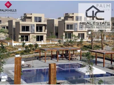 Apartment 206m for sale at the lowest total price on open view  ready to move in Palm Hills Compound